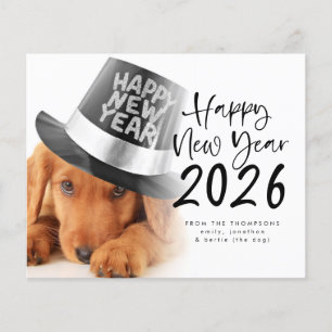 Papier Budget Pet Photo Bonne Année Calendrier 2026