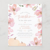 Papier Budget Petit Citrouille Automne Floral Girl Baby s (Devant)