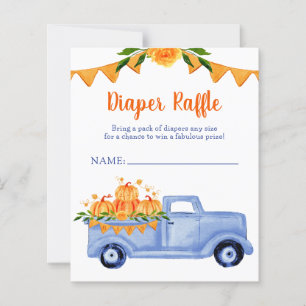 Papier Budget Petit Citrouille Twin Boy Diaper Raffle