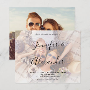 Papier Budget Photo & Big Names Mariage photo horizontal