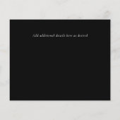 Papier BUDGET Photo Collage Enregistrer Date Mariage Mode (Dos)