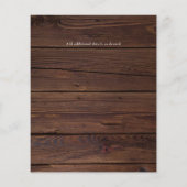 Papier BUDGET Photo Collage Mariage moderne (Dos)