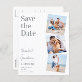 Papier Budget Photo Collage QR Code Mariage Enregistrer L (Devant / Derrière)