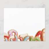 Papier Budget Photo Cookie Décoration Fête Invitation (Dos)