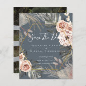 Papier BUDGET Photo Dates d'enregistrement PAMPAS Coral T (Devant / Derrière)