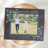 Papier Budget Photo Eucalyptus Mariage Enregistrer La Dat