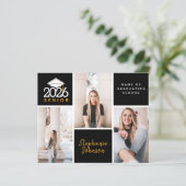 Papier BUDGET Photo Faire-part de troisième cycle (Debout devant)