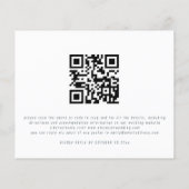 Papier Budget Photo Florales Blanches Rejoignez-nous Mari (Dos)