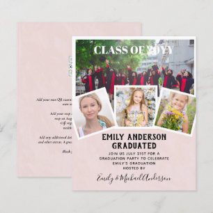 Papier BUDGET Photo GRADUM Invitation Faire-part MerciU