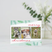 Papier Budget Photo Joyeux Noël (Debout devant)