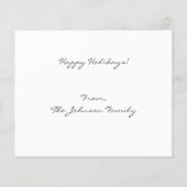 Papier Budget Photo Joyeux Noël (Dos)