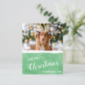 Papier Budget Photo Joyeux Noël (Debout devant)