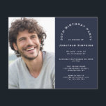 Papier Budget Photo Man 30e anniversaire Invitation de la<br><div class="desc">Un rapport qualité-prix BUDGET alternative sur une taille plus petite 4, 5 x 5, 6" semi-brillant poids 110lbs, qui est d'une épaisseur similaire à une carte postale (cependant ne convient pas à utiliser comme carte postale.) VEUILLEZ NOTER qu'il y a UN invitation par feuille. Budget Photo Man 30th Birthday Party...</div>