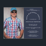 Papier Budget Photo Man 50th Surprise Party Invitation de<br><div class="desc">Un rapport qualité-prix BUDGET alternative sur une taille plus petite 4, 5 x 5, 6" semi-brillant poids 110lbs, qui est d'une épaisseur similaire à une carte postale (cependant ne convient pas à utiliser comme carte postale.) VEUILLEZ NOTER qu'il y a UN invitation par feuille. Budget Photo Man 50th Surprise Party...</div>