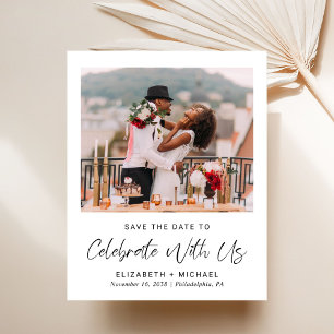 Papier Budget Photo Mariage Réception Enregistrer La Date
