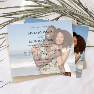 Papier Budget Photo moderne 5 Mariage horizontal