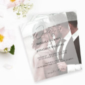 Papier Budget Photo moderne Vertical 4 Mariage