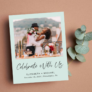 Papier Budget Photo Monnaie Réception de mariage Invitati