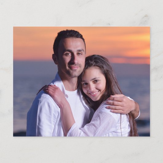 Papier Budget Photo Overlay Script Mariage de script Enre (Dos)