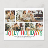 Papier BUDGET Photo personnalisée Jolly Noël (Devant)