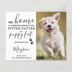 Papier Budget Photo personnalisée Nouvelle Faire-part de 