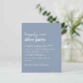 Papier Budget Photo QR Code Mariage Réception Invitation (Debout devant)