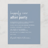 Papier Budget Photo QR Code Mariage Réception Invitation (Devant)