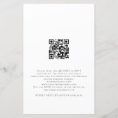 Papier Budget Photo QR Code Script Mariage lesbien (Dos)