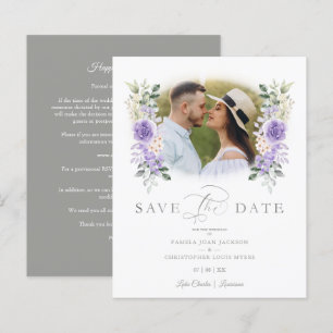 Papier Budget Photo Romantique Violet Shades Wreath Maria