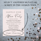 Papier Budget Photo Rose Mariage Réception Invitation