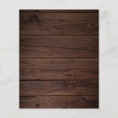 Papier Budget Photo Rustique Chaîne Lumières & Mariage de (Dos)