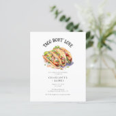 Papier Budget Photo Taco Bout Dîner de répétition Amour (Debout devant)