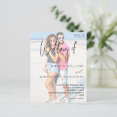 Papier Budget Photo VS Noir & W Mariage moderne 3 (Debout devant)