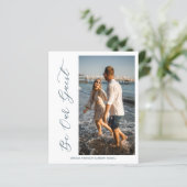 Papier Budget Photo Wedding Wimshical Be Our Guest Script (Debout devant)