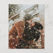 Papier Budget Pine Tree Photo Hiver Wonderland Mariage (Dos)