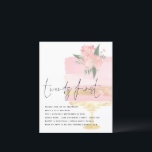 Papier Budget Pink Gold Anniversaire Gâteau 21ème Invitat<br><div class="desc">Budget Pink Gold Anniversaire Gâteau 21ème Invitation de parti. Un prix économique PETIT 4, 5 po x 5, 6 po alternatif. Disponible dans un STOCK CARTE SEMI GLOSS 110 lb qui est l'option par défaut (recommandé pour les invitations, similaire à l'épaisseur d'une carte postale), OU un STOCK PAPIER THINNER SATIN...</div>