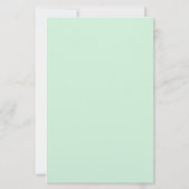 Papier Budget Pique-nique Parc Baby shower Green En vichy (Dos)