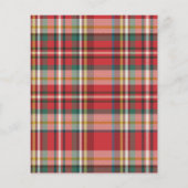 Papier Budget Plaid Rustic Bridal Show Invitation (Dos)