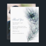 Papier BUDGET Plume de Paon Photo Mariage Remerciements<br><div class="desc">Une alternative BUDGETAIRE d'un bon rapport qualité-prix dans un format plus petit de 4, 5 x 5, 6” avec une finition semi-brillante et un grammage de 110lbs, d'une épaisseur similaire à celle d'une carte postale (mais ne convient pas comme carte postale). VEUILLEZ NOTER qu'il y en a UN par feuille....</div>