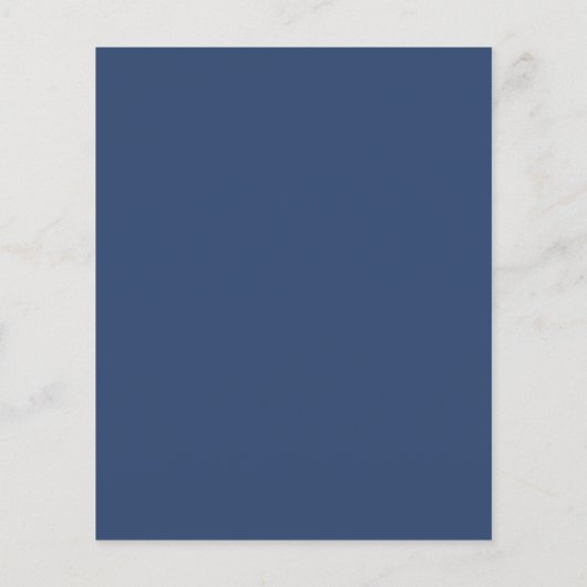 Papier BUDGET Plutôt gris Marine bleu mariage floral (Dos)