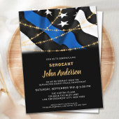 Papier Budget Police Retraite Invitation de l'application