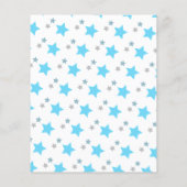 Papier Budget pour le 2e anniversaire dans l'espace (Dos)