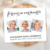 Papier Budget Pour Toujours Dans Nos Coeurs Merci Funérai