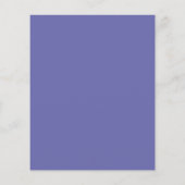 Papier Budget Première Communion Argent Violet Invitation (Dos)