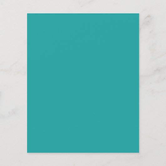 Papier Budget Première communion Turquoise Blue Silver In (Dos)