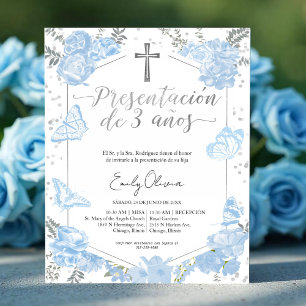Papier Budget Presentación 3 años Espagnol Invitation