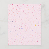 Papier Budget princesse Couronne rose petite fille Annive (Dos)