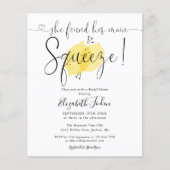 Papier Budget principal Squeeze Lemon Invitation à la dou (Devant)