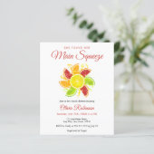 Papier Budget principal Squeeze Lemon Invitation à la dou (Debout devant)