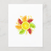 Papier Budget principal Squeeze Lemon Invitation à la dou (Dos)